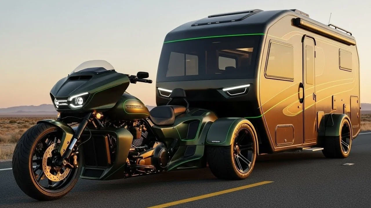 Harley-Davidson Camper Trike